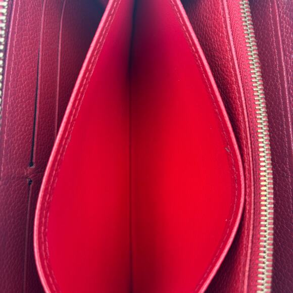 Louis Vuitton Zippy Wallet Empreinte Leather Red ✨ - Picture 6 of 9